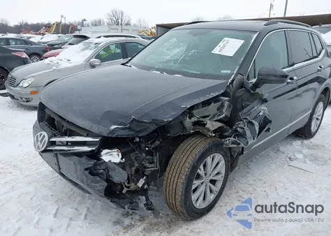 2018 Volkswagen Tiguan 2.0T Se/2.0T Sel z USA, uszkodzony, nr VIN 3VV2B7AXXJM140371